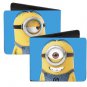 Despicable Me - Cute Funny One-Eyed Minion Posing on Blue