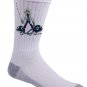 Video Game Parody "Walking Plumbers" Zombie Show Character 3 - Crew Socks Pair