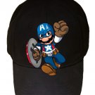 Game Parody "The Plungers" Comic Hero Character 2 - Black Adjustable Cap Hat