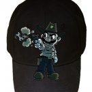 Game Parody "Walking Plumbers" Zombie Character 5 - Black Adjustable Cap Hat