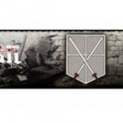 Attack on Titan Seatbelt Belt - Text Logo w/ Military Shield & Main Characters