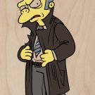 Cartoon Political Show Parody Character 4  - Plywood Wood Print Poster Wall Art