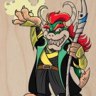 Parody "The Plungers" Comic Character 5 - Plywood Wood Print Poster Wall Art