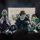 Game Parody "Walking Plumbers" TV Show Cast - Plywood Wood Print Poster Wall Art