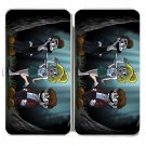 Video Game Parody Vampire Blood Sucking TV - Womens Taiga Hinge Wallet Clutch