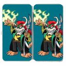 Game Parody "The Plungers" Comic Character 5 - Womens Taiga Hinge Wallet Clutch