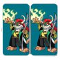 Game Parody "The Plungers" Comic Character 5 - Womens Taiga Hinge Wallet Clutch