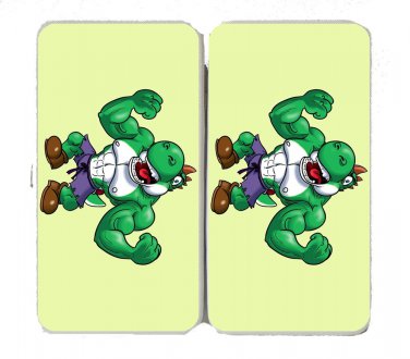 Game Parody "The Plungers" Comic Character 3 - Womens Taiga Hinge Wallet Clutch