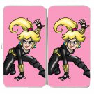 Game Parody "The Plungers" Comic Character 1 - Womens Taiga Hinge Wallet Clutch