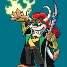 Game Parody "The Plungers" Comic Character 5 - Rectangle Refrigerator Magnet