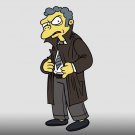 Funny Donut Cartoon TV Show Parody of Political Character 4 - Vinyl Sticker