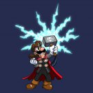 Video Game Parody "The Plungers" Comic Hero Movie Character 6 - Vinyl Sticker