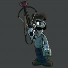 Video Game Parody "Walking Plumbers" Zombie Show Character 4 - Vinyl Sticker
