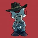 Video Game Parody "Walking Plumbers" Zombie Show Character 2 - Vinyl Sticker