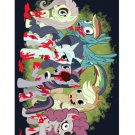 My Little Zombies Parody TV Show Horses - FITS iPhone 5 5s Plastic Snap On Case