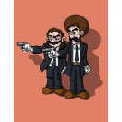 Video Game Parody "Toilet Fiction" Movie - FITS iPhone 5 5s Plastic Snap On Case
