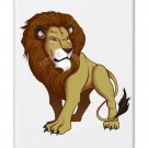 "Lion" Big Cat Animal Standing on Light - FITS iPhone 5 5s Plastic Snap On Case