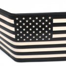 United States of America Patriotism Stars & Stripes B & W Bi-Fold Wallet
