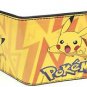 Pokemon Pocket Monsters Pikachu Attacking & Running Yellow Bi-Fold Wallet