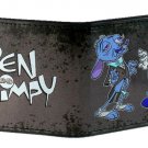 Ren & Stimpy Bi-Fold Wallet - Logo w/ Main Character Formalwear Zipper Down
