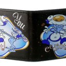 Ren & Stimpy Bi-Fold Wallet - "You Eediot!" Idiot Humor Choking Artwork