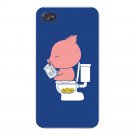 "Cha Ching" Pig Pooping Coins Parody - FITS iPhone 5 5s Plastic Snap On Case