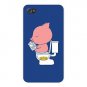 "Cha Ching" Pig Pooping Coins Parody - FITS iPhone 5 5s Plastic Snap On Case