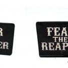 Sons of Anarchy SOA TV Show "Fear the Reaper" Text Black Bi-Fold Wallet