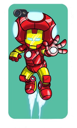 Comic Parody "The Plungers" Character 4 - FITS iPhone 4 4s Plastic Snap On Case