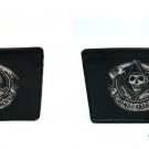 Sons of Anarchy - Skull Grim Reaper Hood & Sickle Logo Leather Bi-Fold Wallet