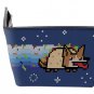 Nyan Cat Japanese Cartoon Song Sensation - Fiesta Nyan Dog Bi-Fold Wallet
