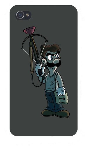 TV Parody "Walking Plumbers" Character 4 - FITS iPhone 4 4s Plastic Snap On Case