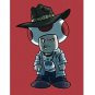 TV Parody "Walking Plumbers" Character 2 - FITS iPhone 4 4s Plastic Snap On Case