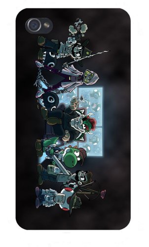 TV & Game Parody "Walking Plumbers" Cast - FITS iPhone 4 4s Plastic Snap On Case