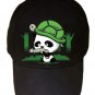 "War Partners" Cute Panda Bear, Turtle, & Squirrel - Black Adjustable Cap Hat