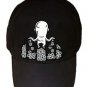 "Part-Time JOB Ice Maker" Super Hero Comic Parody - Black Adjustable Cap Hat