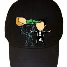 "Part-Time JOB Magic Show" Super Hero Comic Parody - Black Adjustable Cap Hat
