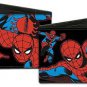 Marvel Comics Bi-Fold Wallet - The Amazing Spiderman Action Poses on Black