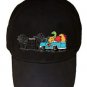 "Human Park" Classic Dinosaur Park Movie Parody - Black Adjustable Cap Hat