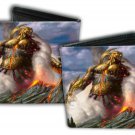 Magic The Gathering Bi-Fold Wallet - Logo Mystical Fantasy Warrior Giant Hammer