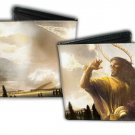 Magic The Gathering Bi-Fold Wallet - Mystical Fantasy Warrior w/ Horns & Trident