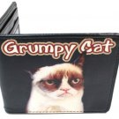 Grumpy Cat - Face w/ Text Logo Bi-Fold Wallet