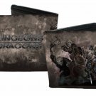 Dungeons and Dragons Bi-Fold Wallet - Text Logo w/ Medieval Warriors