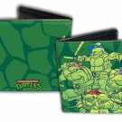 TMNT Teenage Mutant Ninja Turtles Bi-Fold Wallet - Shell Ralph Leo Donnie & Mike