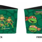 TMNT Teenage Mutant Ninja Turtles Heads Fighting Stance Bi-Fold Wallet