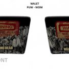 Walking Dead AMC TV Show "Warning We Are All Infected" Zombies Bi-Fold Wallet