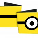 Despicable Me - Minion Yellow & Black Eye Design Bi-Fold Wallet