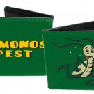 Breaking Bad TV Show Vamonos Pest w/ Running Bug Logo Green Bi-Fold Wallet
