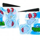 Bravest Warriors - Catbug Ladybug Flying on Bright Blue Bi-Fold Wallet