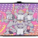 Teenage Mutant Ninja Turtles TMNT Donnie, Ralph, Mikey, & Leo Posing on Colorful